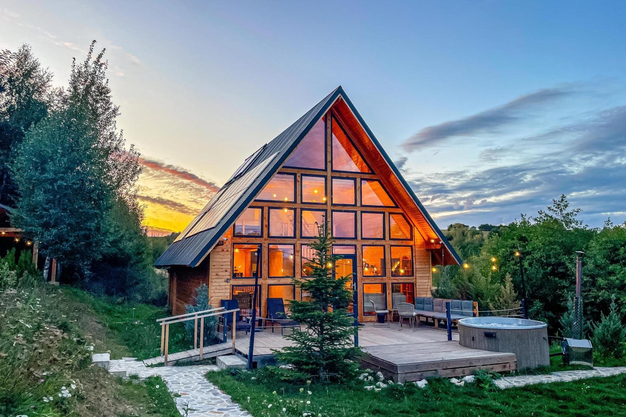Cabana Timbernest Bran  Exterior foto