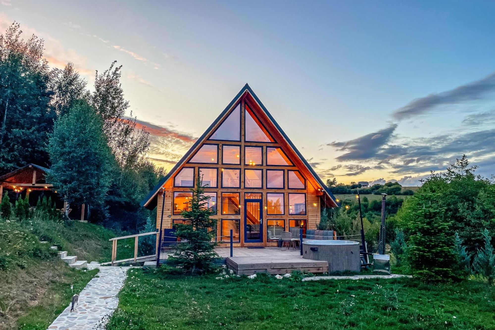 Cabana Timbernest Bran  Exterior foto