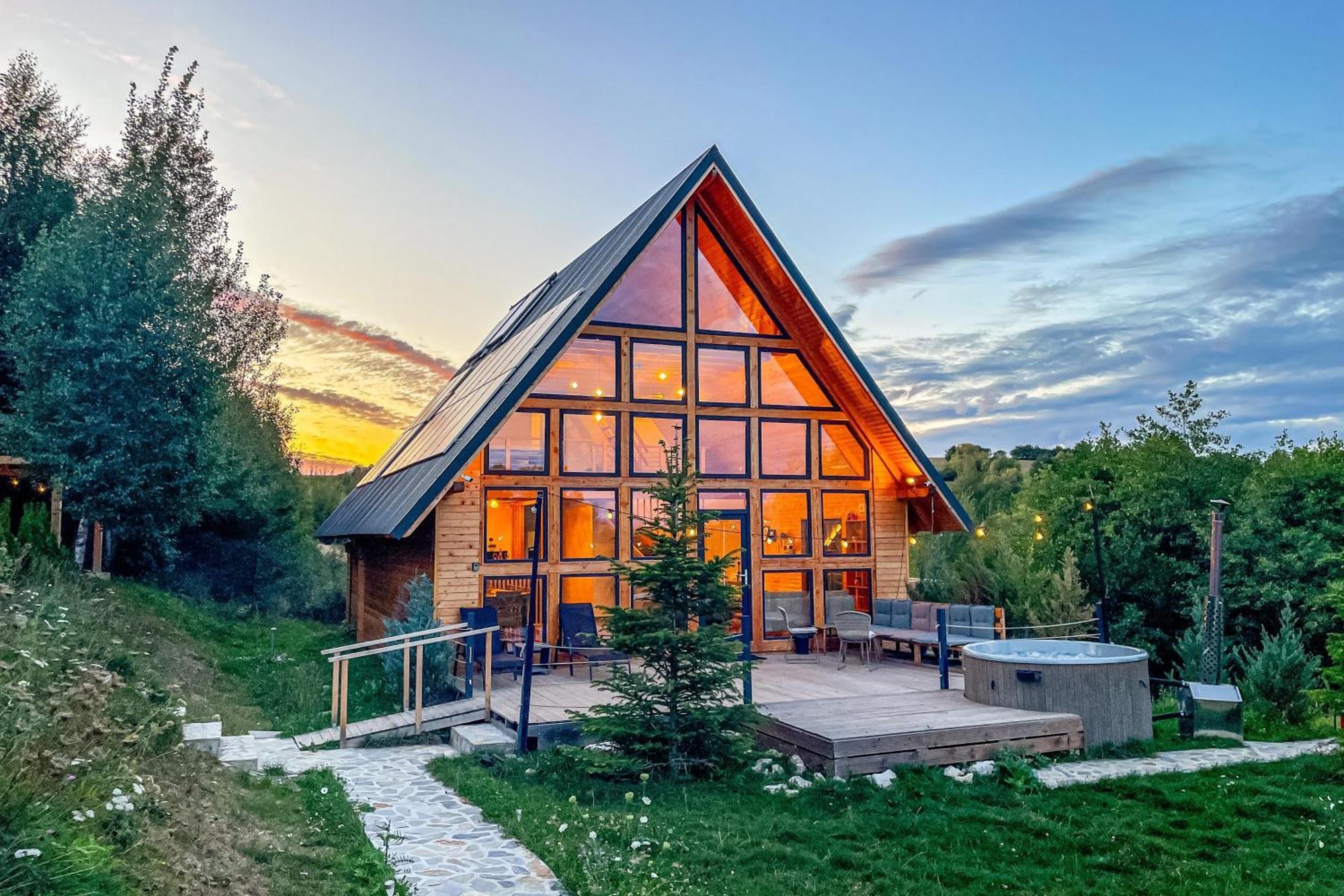 Cabana Timbernest Bran  Exterior foto