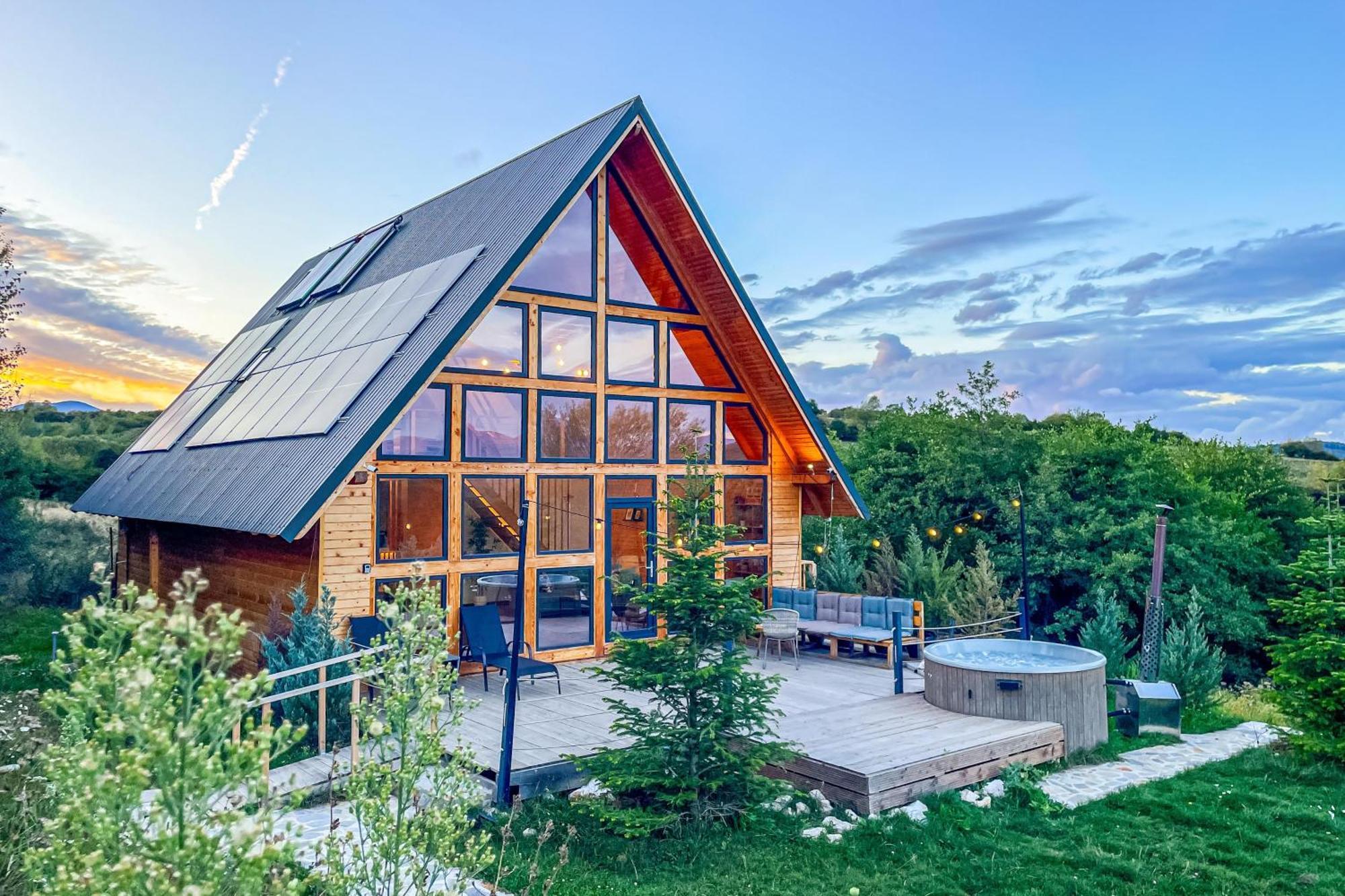 Cabana Timbernest Bran  Exterior foto